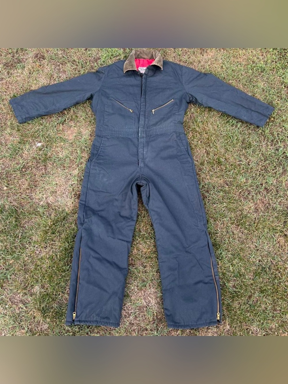 Vintage Walls Blizzard Pruf USA Insulated Coveralls Large Short USA